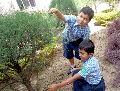 Children are exposed to learning experiences through field trips at Reliance School